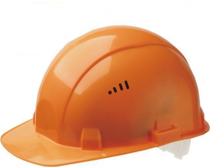 Каска строительная защитная оранжевая (З-Т)
